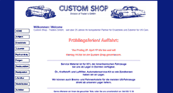 Desktop Screenshot of custom-shop.ch