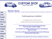 Tablet Screenshot of custom-shop.ch
